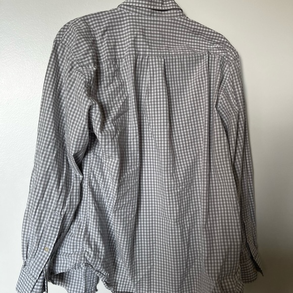 Vineyard Vines Gray Slim Fit Whale Shirt (Size L) - Picture 2 of 3